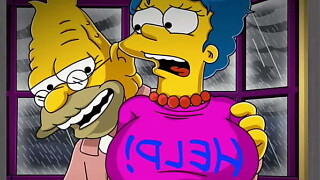 Previous Simpson Constrained Housewife Marge With A Slut Considering that Of Revealing Clothing And Drilled In Total Her Constricted Grots During the time that Her Spouse Homer Was At Function / Amusing / Visual Novel / Cartoons / Anime / Parody