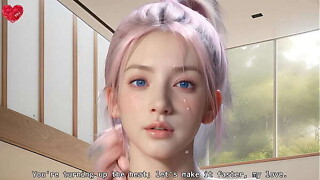 Oriental Soaked Waifu Cum Whole Aloft Her Jiggling Milk cans POV - Uncensored Hyper-Realistic Manga Joi, With Auto Sounds, AI [SUB'_S Movie (Free)]