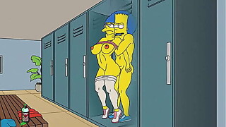 The Simpsons Marge Simpson Anime