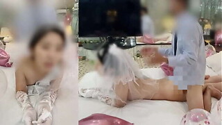 【寝取られ結婚式】「旦那より気持ちいい&hellip_中出しして&hellip_！」新妻の不倫・托卵・背徳感