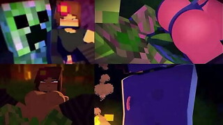 CREEPER Drilled STEVE'_S Sweetheart IN MINECRAFT!