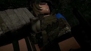 Soldier has a admirable hour over a period of fray (Sound)