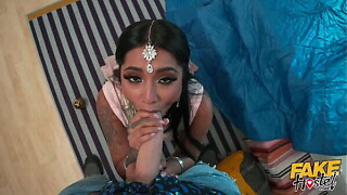 Fake Dormitory - Lewd Genies released and gutsy for cock! Astounding trio with Yasmina Kahn and Nuria Millan
