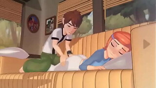 Ben10 fode sua prima