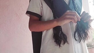 Indian training school lass sex movie scene