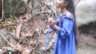 Go River And Fuck Outdoors Jungle With My Step Sister, CUM ON Meet