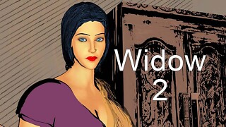 Widow was living screwed secretly at darkness