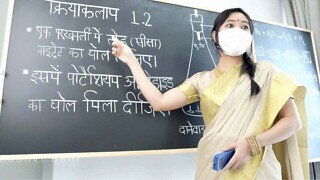 Desi Pretty Handler teaching Sex Lessons ( Hindi Drama )