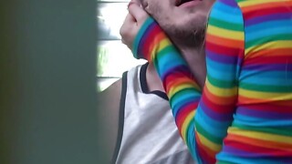 Father Catches Miniature Boy Getting Pounded by Her Step-brother - Kenzie Reeves