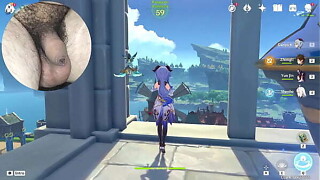 GENSHIN Effect THE Ventures OF THE Excited TABIBITO Naked EDITION Shlong Webcam GAMEPLAY #2