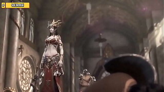 Anime 3D - Medusa Queen receive hardcore