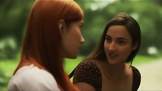 AI Anime - Envious Stalker Masturbates To Lassies Having Ardent Sex